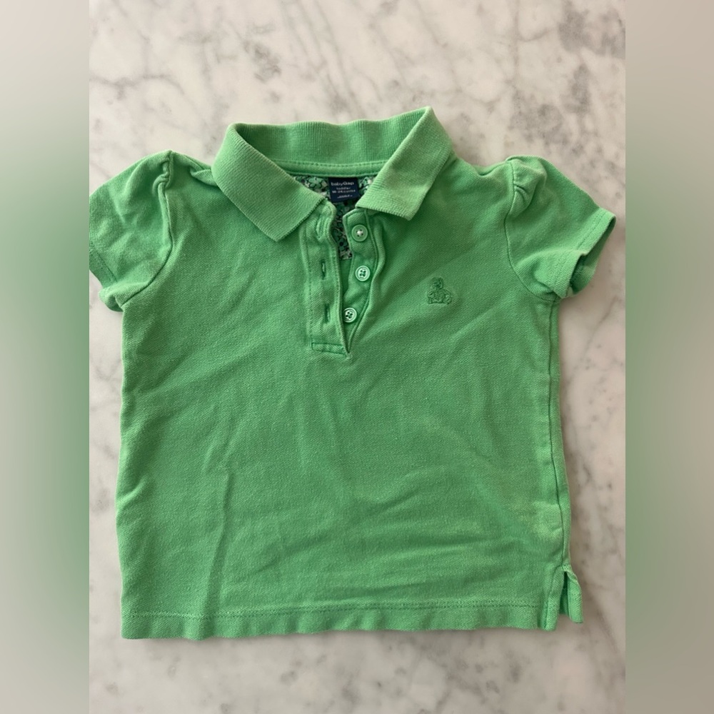 BabyGap. 18-24 months. Polo shirt. Green.